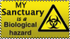 My sanctuary is a biological hazard.