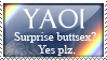 Yaoi. Surprise buttsex? Yes please.